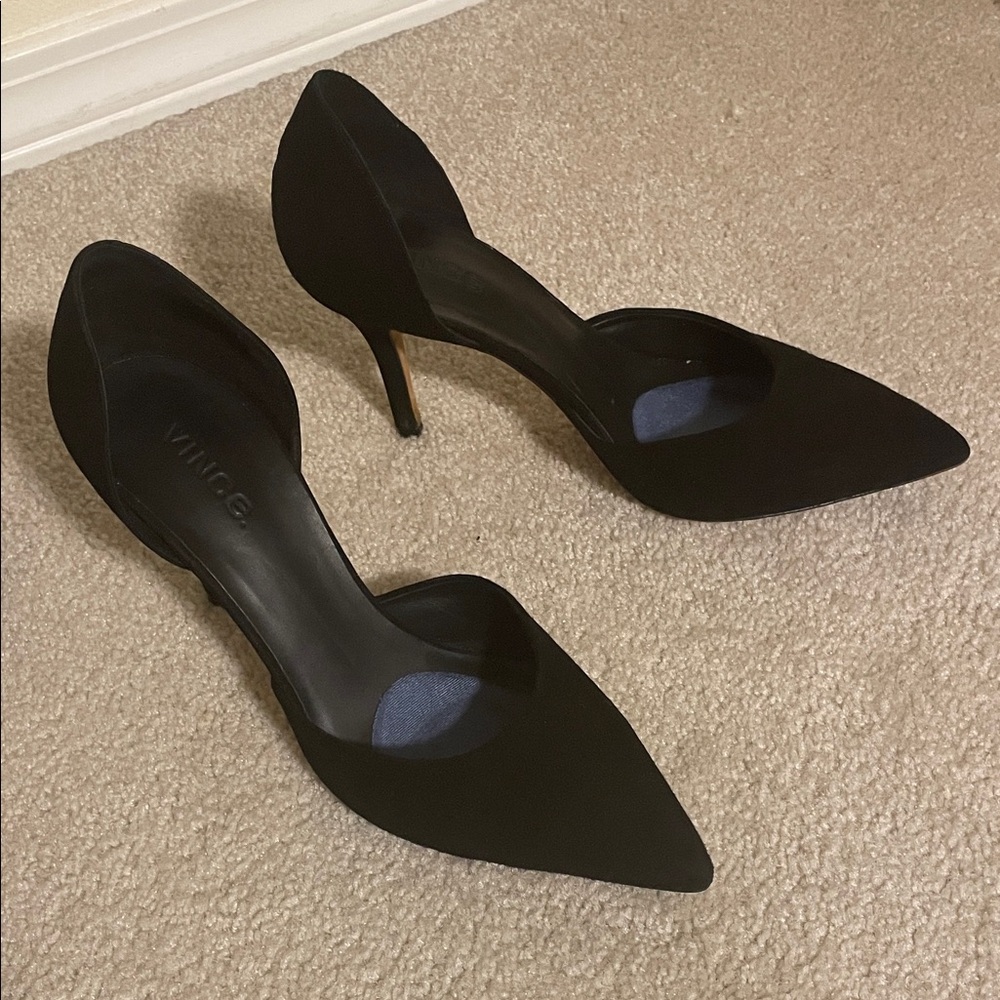 Vince Celeste d’ orsay Black Heels 8.5